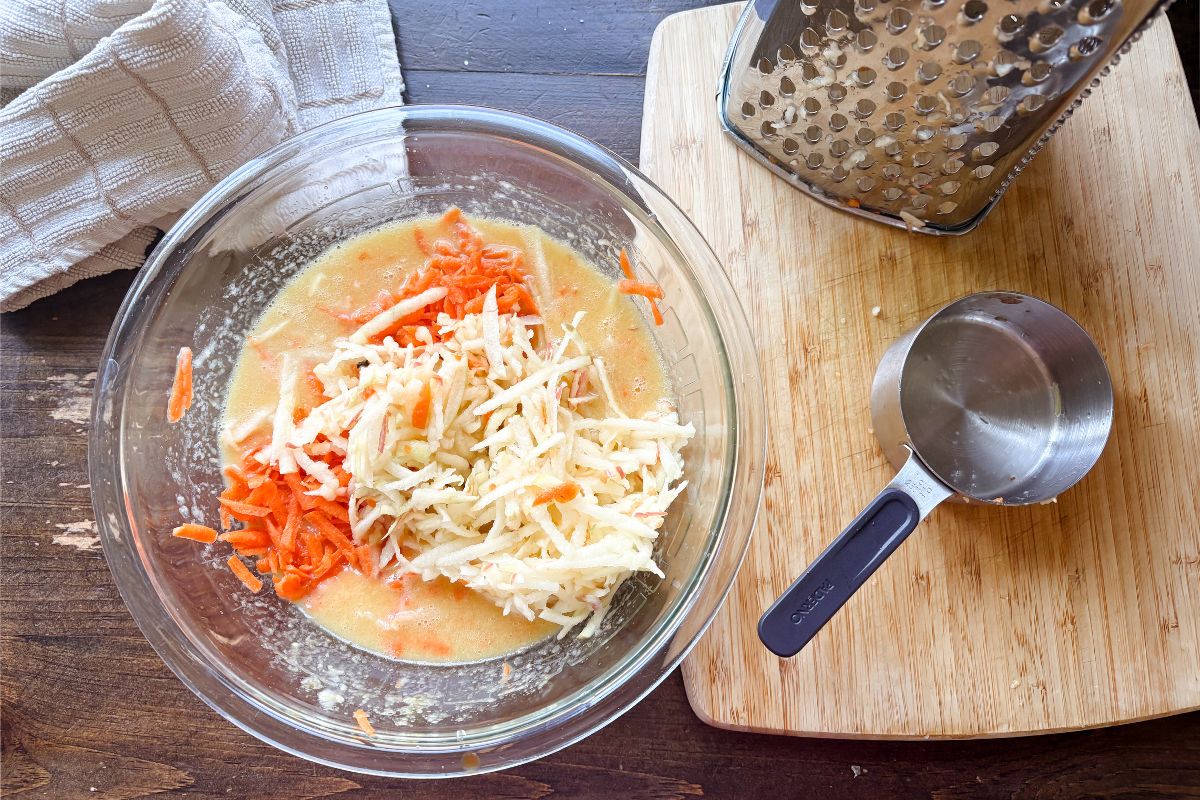 healthy ingredients for freshly milled muffins