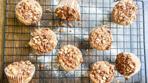rhubarb muffins